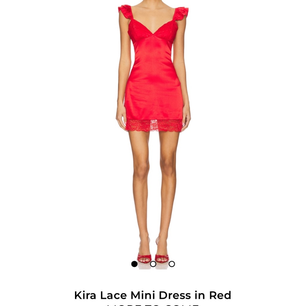 Revolve Kira Lace Mini Dress